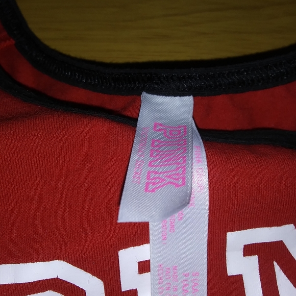VS Pink Racer Back Sports Top Women Sz. S - Picture 3 of 12